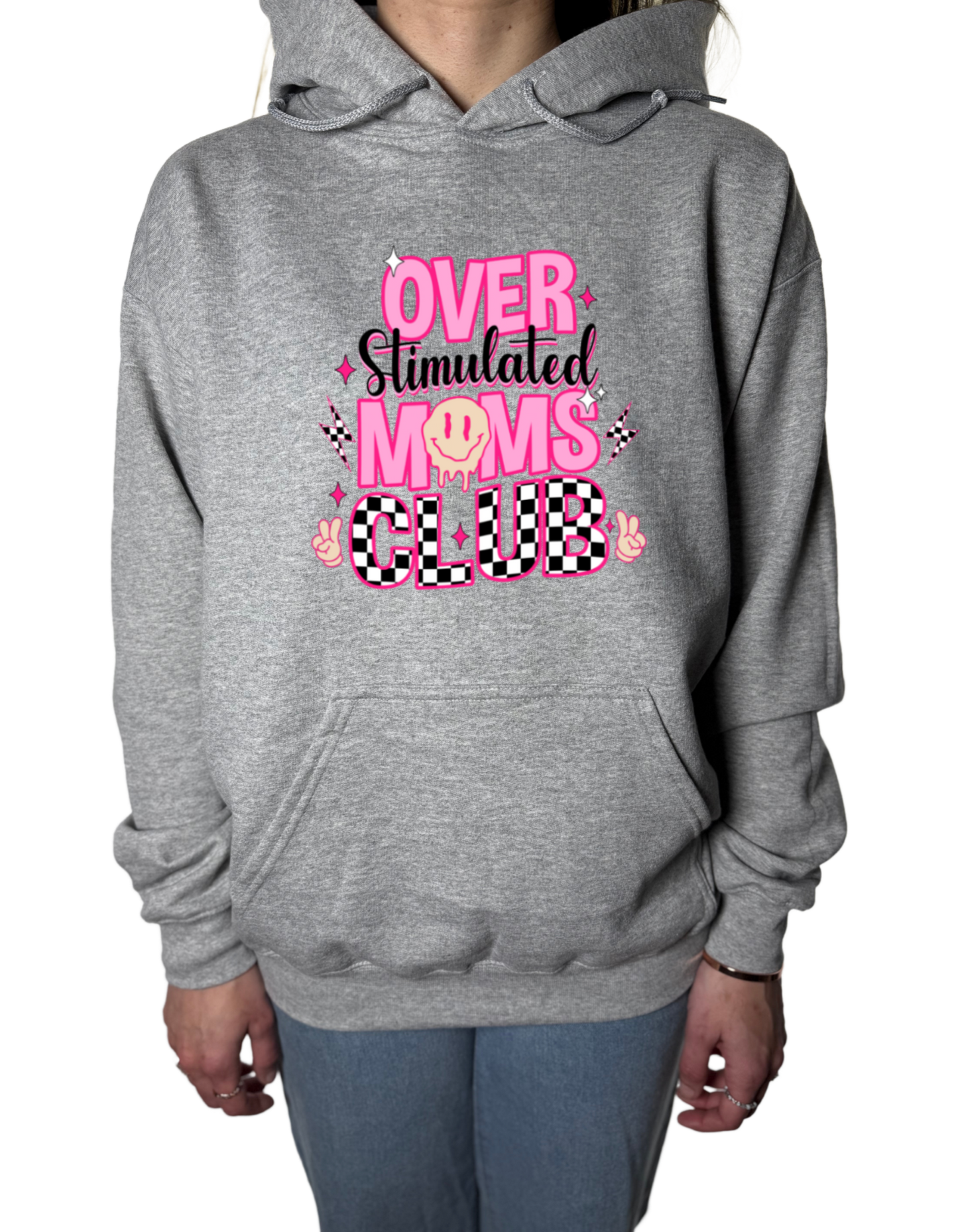 Overstimulated Moms Club Gildan Tops