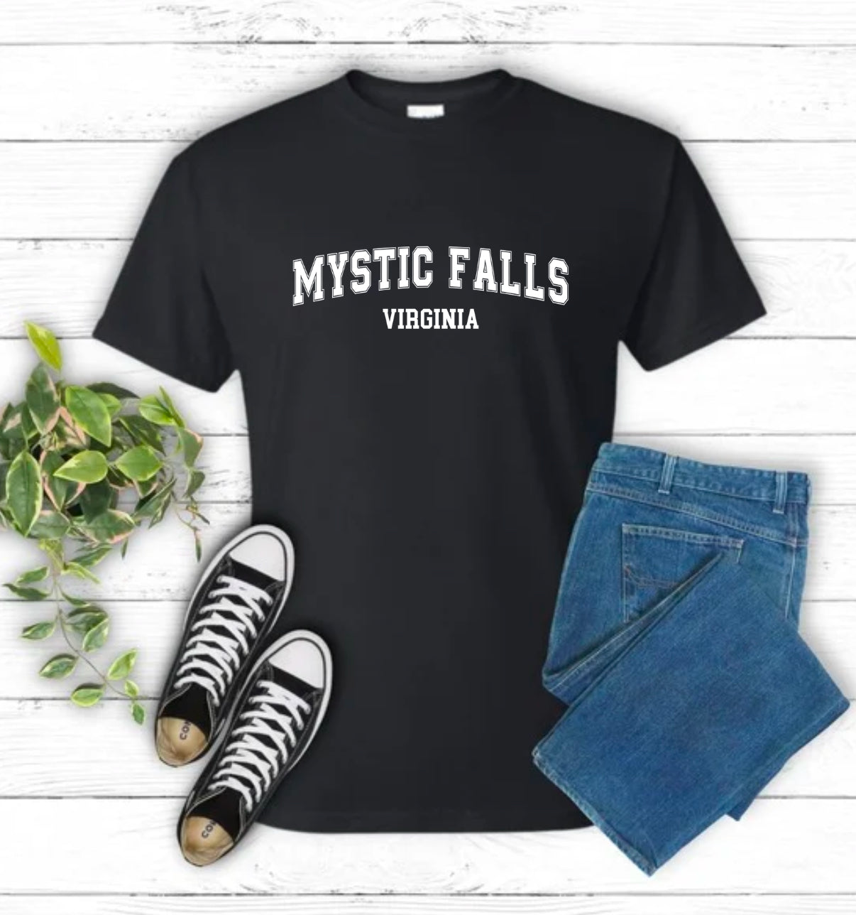 Mystic Falls Gildan Tops