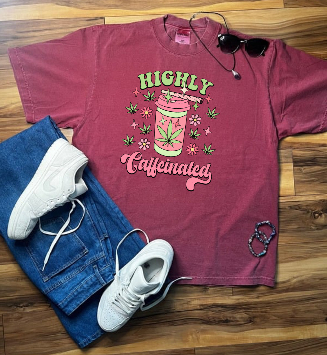 Caffeinated Shaka Wear Tee
