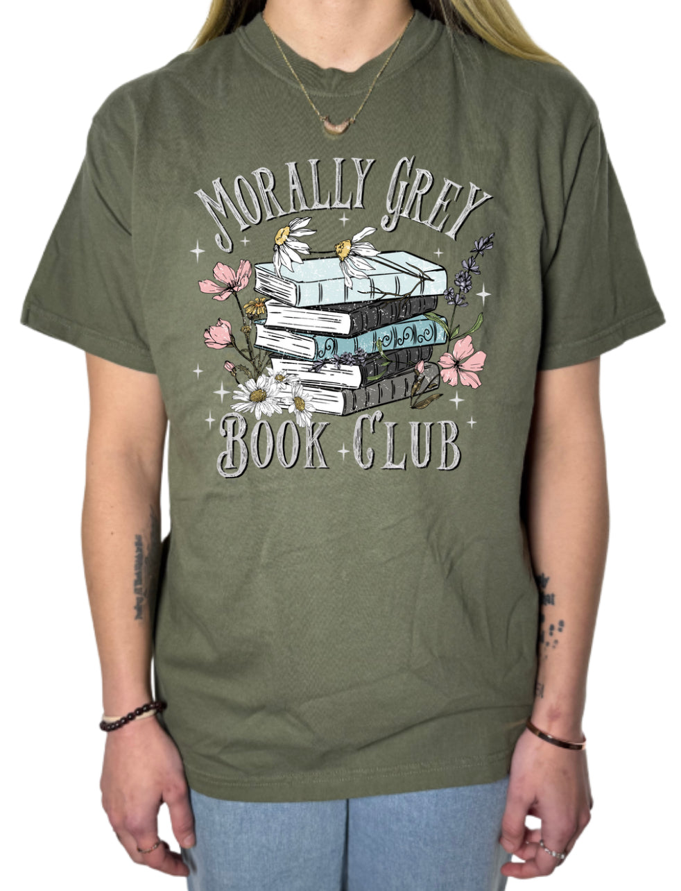 Morally Grey Comfort Colors Tee
