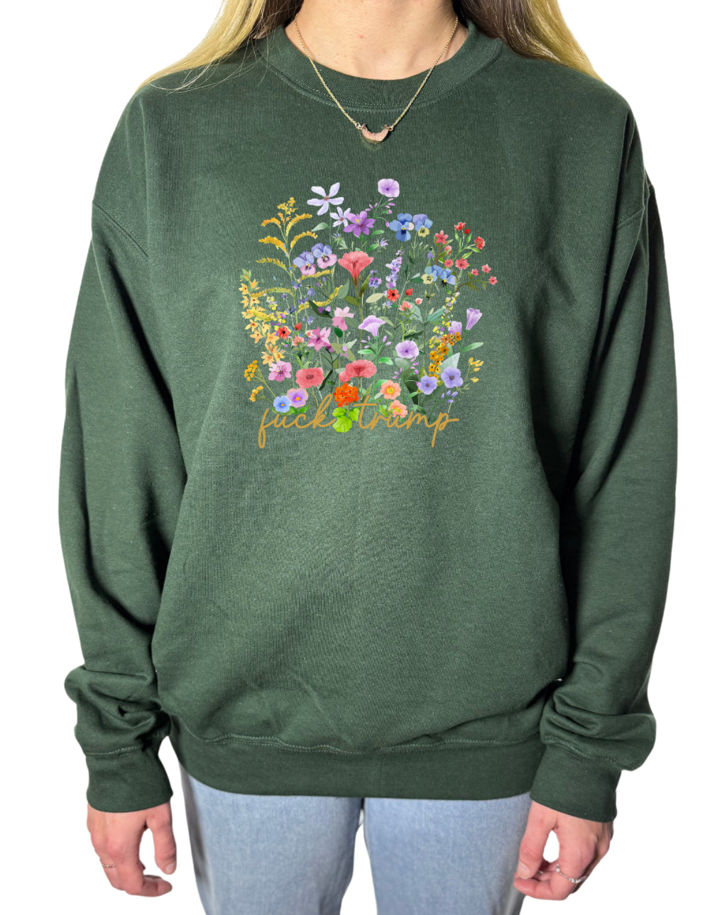 Subtle F Trump Gildan Tops