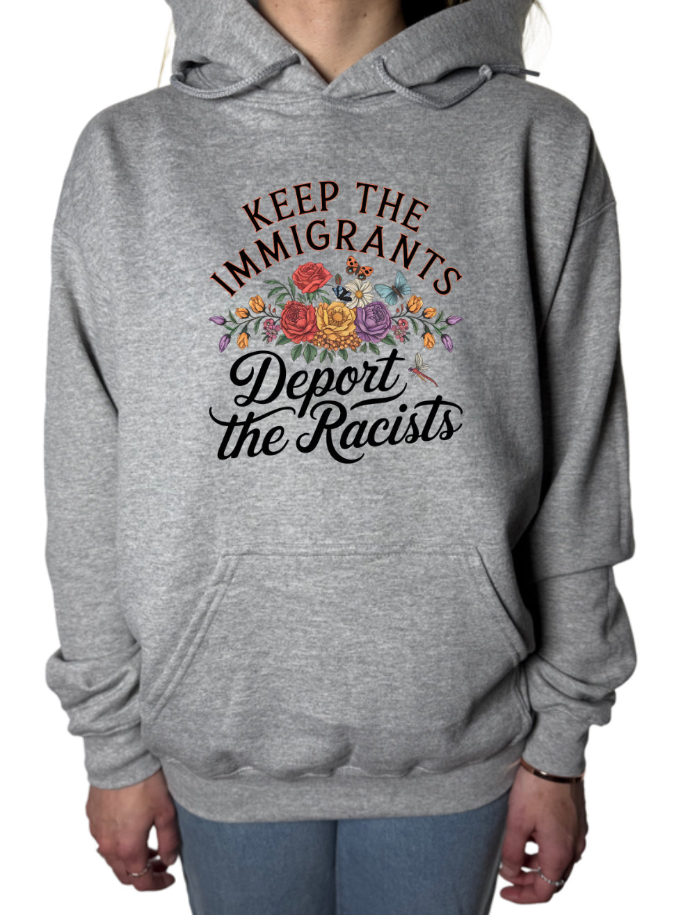 Deport The Racists Gildan Tops