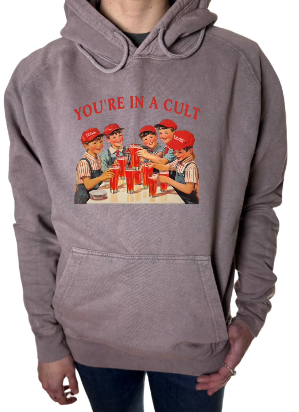 Cult Vintage Wash Hoodie