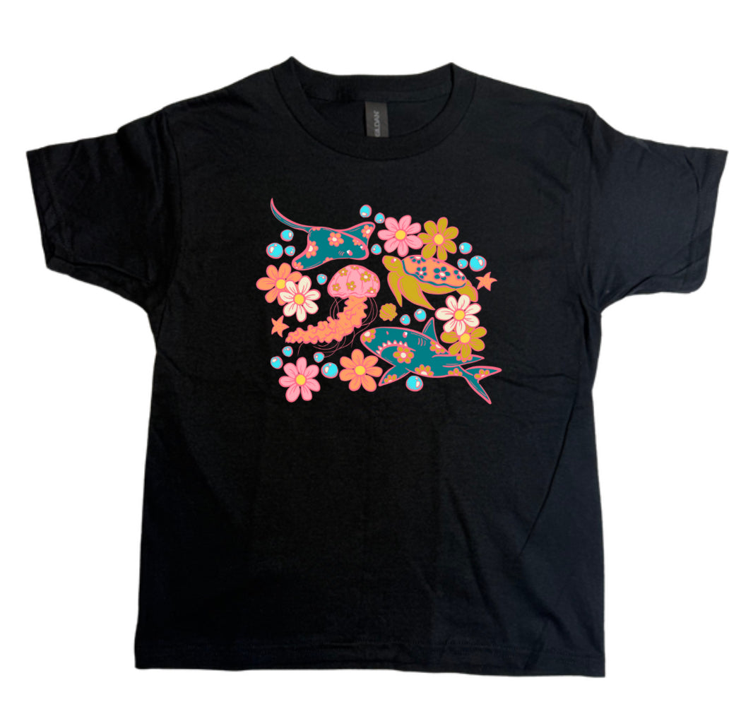 Ocean Vibes Gildan Youth Tee