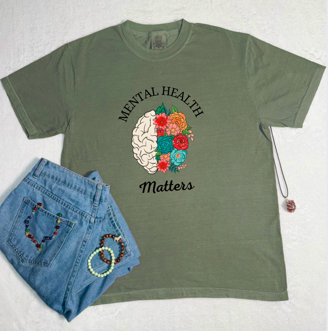 Mental Health Matters Comfort Colors Tee