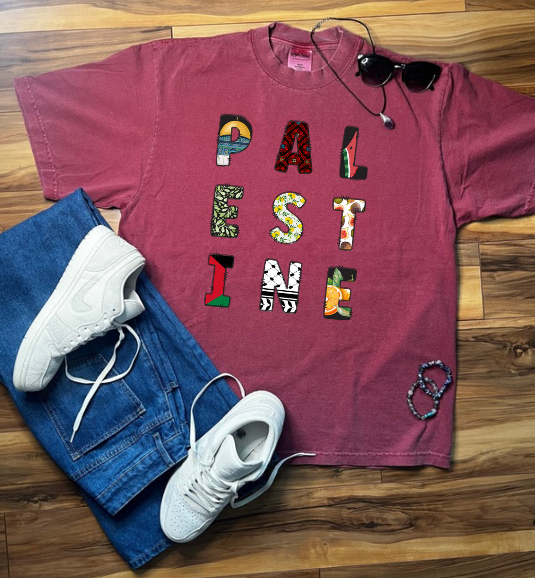 Palestine Shaka Wear Tee