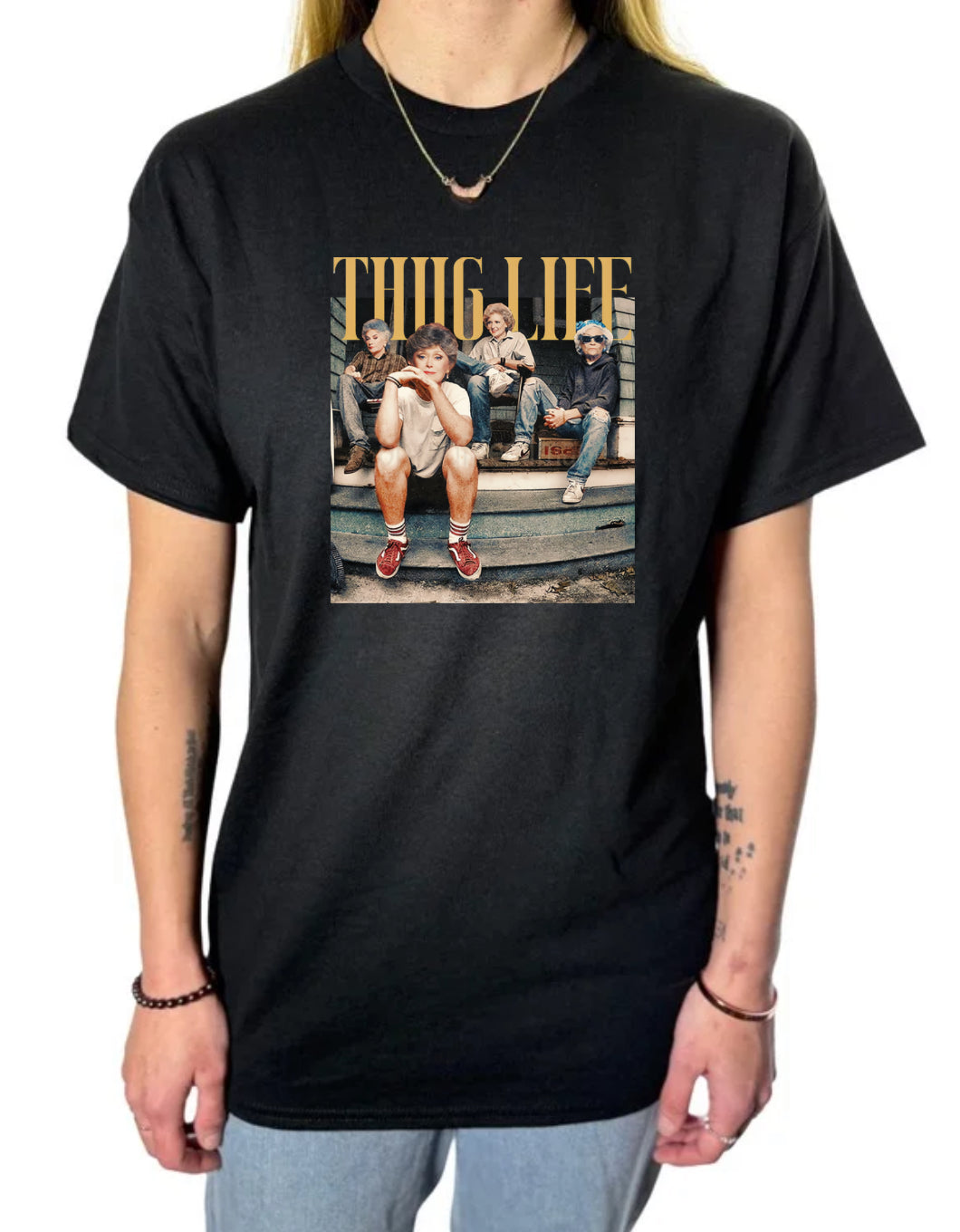 Thug Life GG Gildan Tops