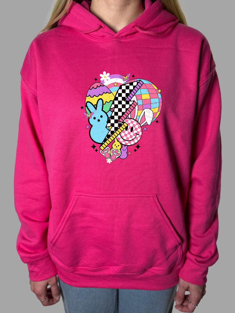 Retro Easter Gildan Tops