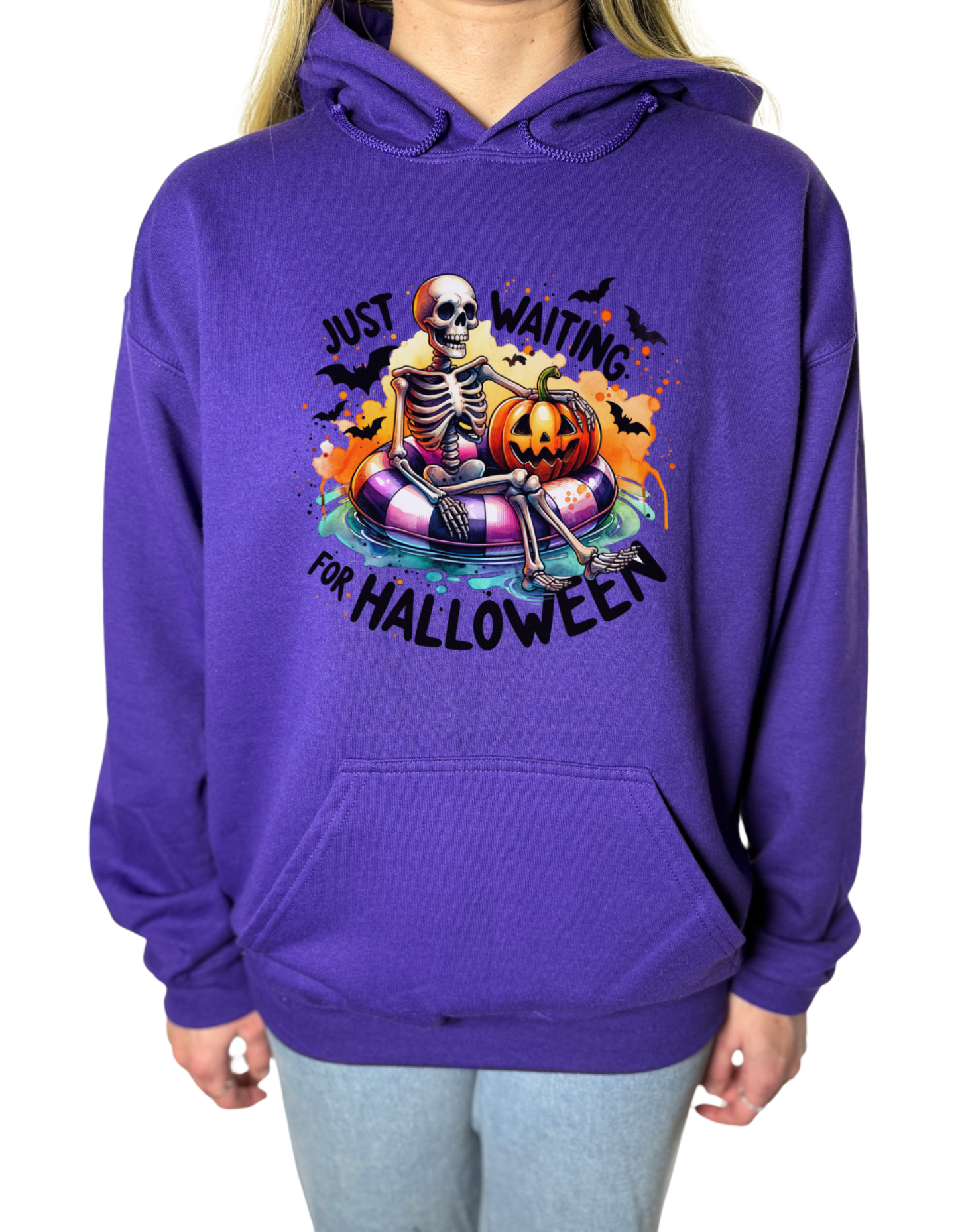 Just Waiting For Halloween Gildan Tops