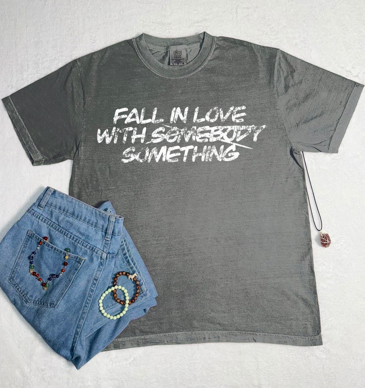Fall In Love Comfort Colors Tee