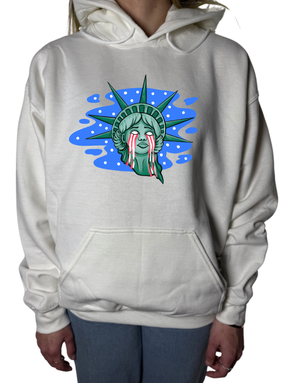 Lady Liberty Sublimation Gildan Top