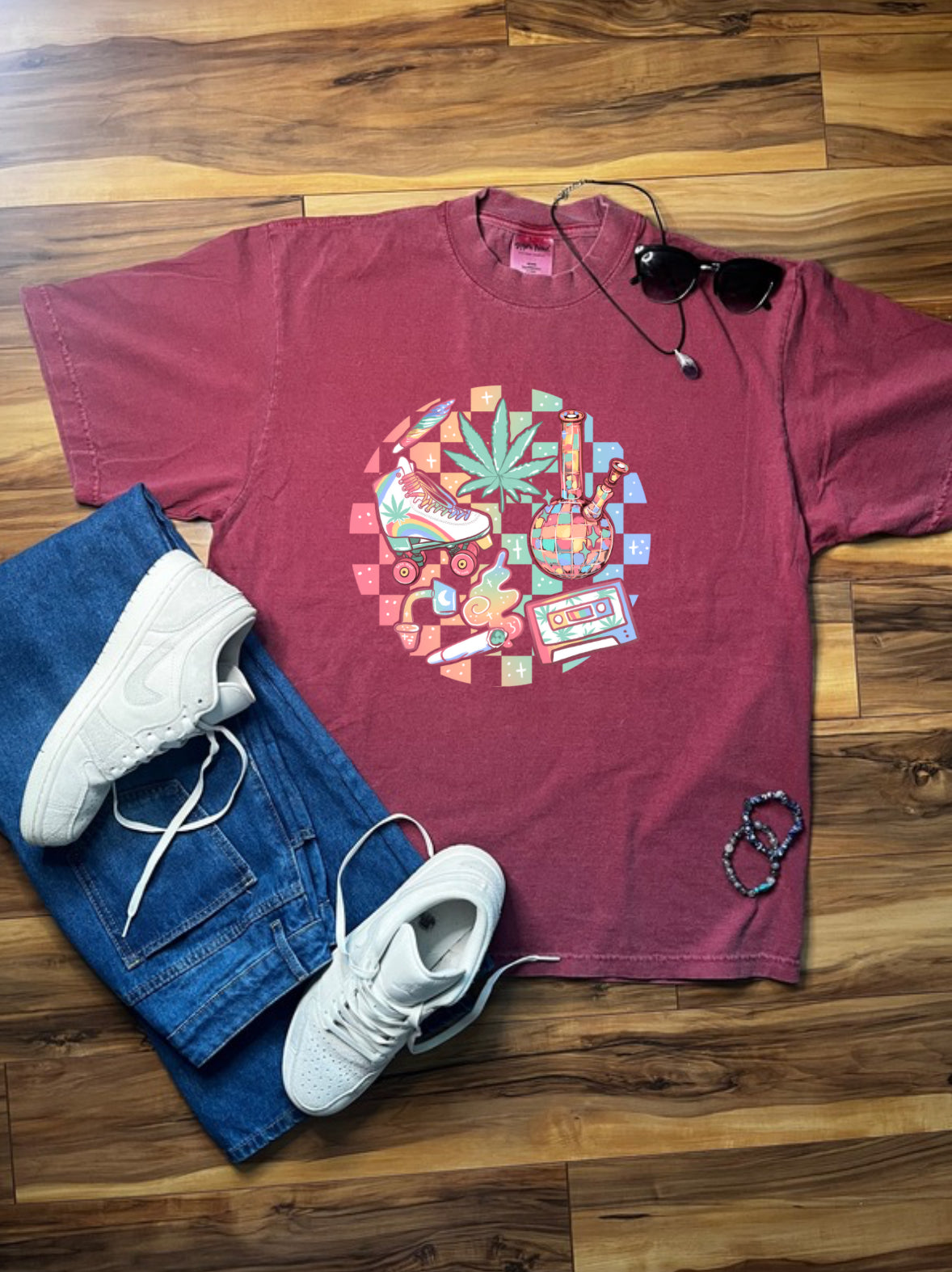 Retro 420 Shaka Wear Tee