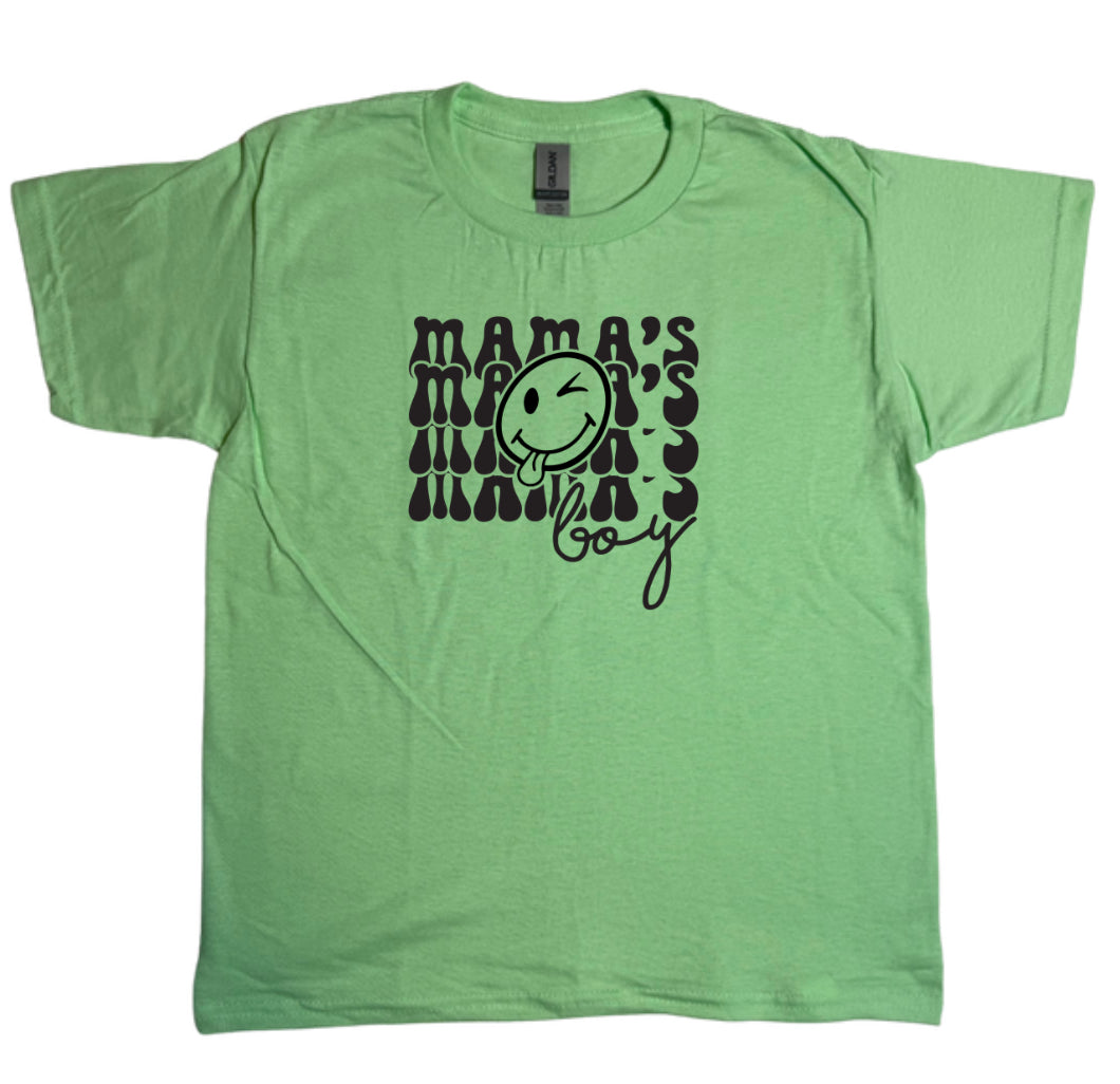Mamas Boy Youth Gildan Tee