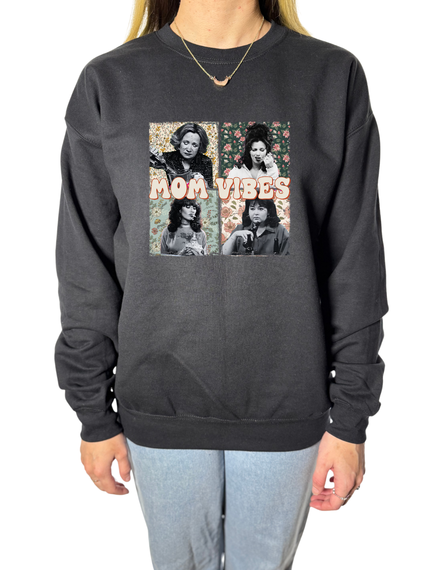 Mom Vibes Gildan Tops