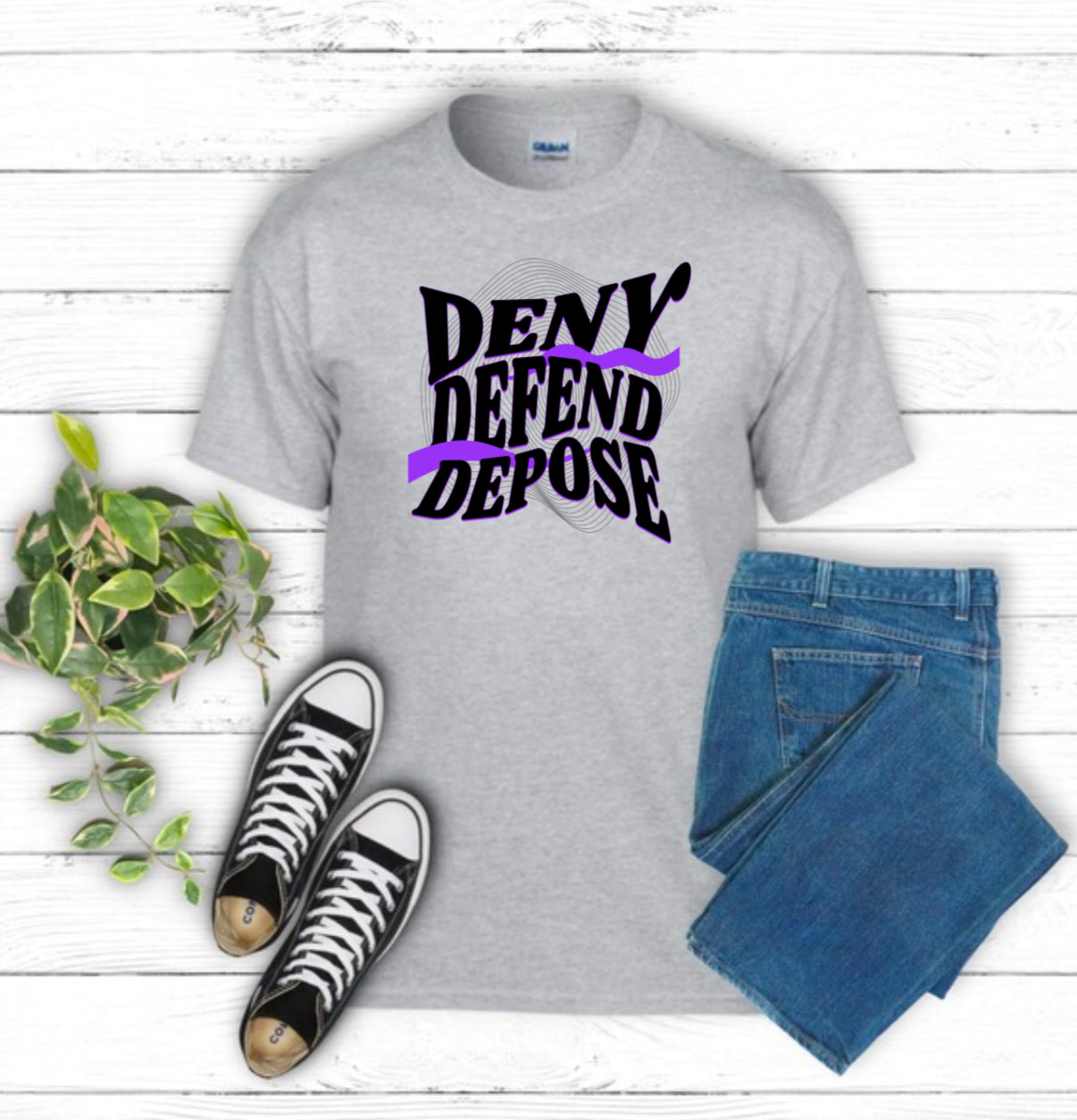 Deny Defend Depose Sublimation Gildan Top