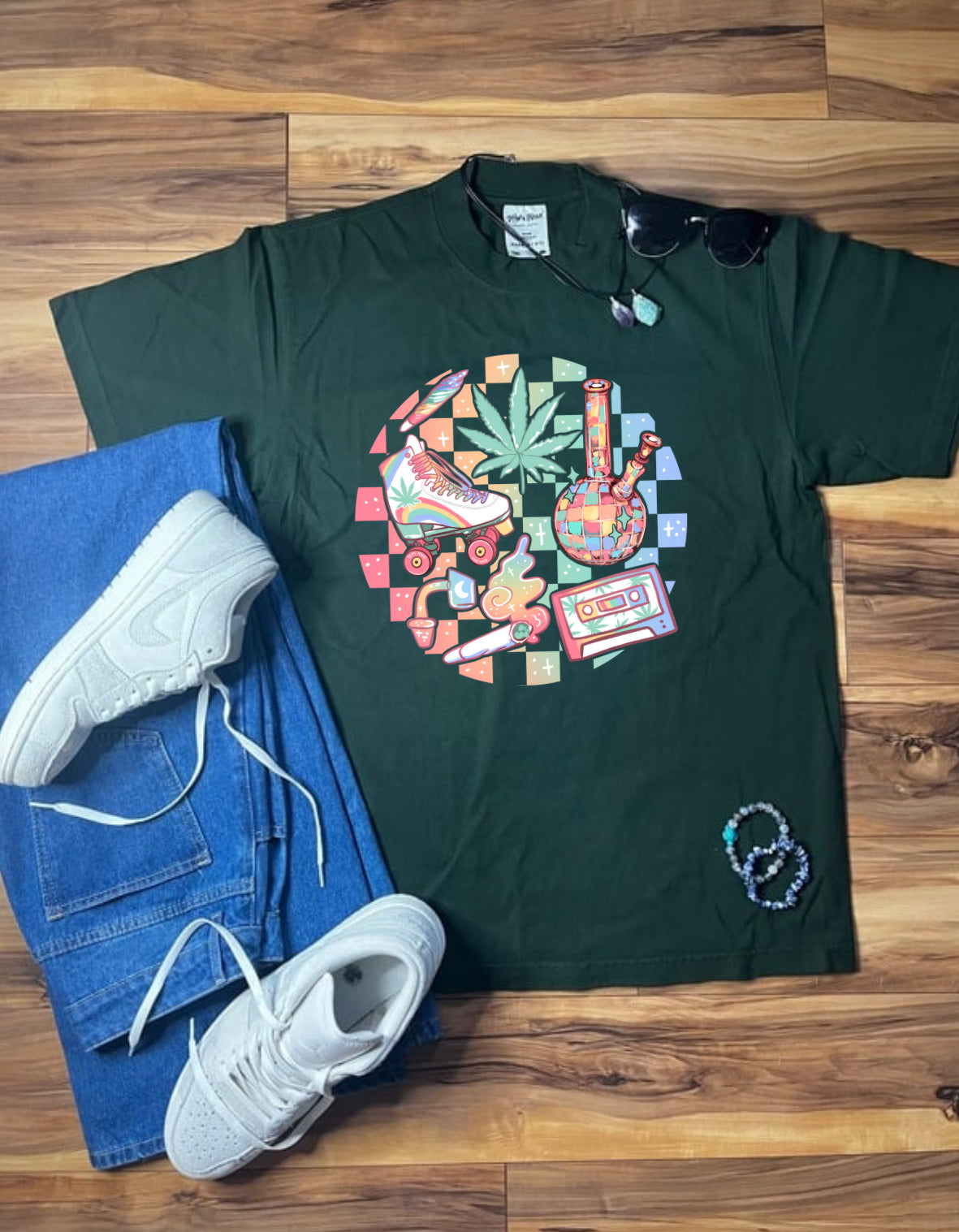 Retro 420 Shaka Wear Tee