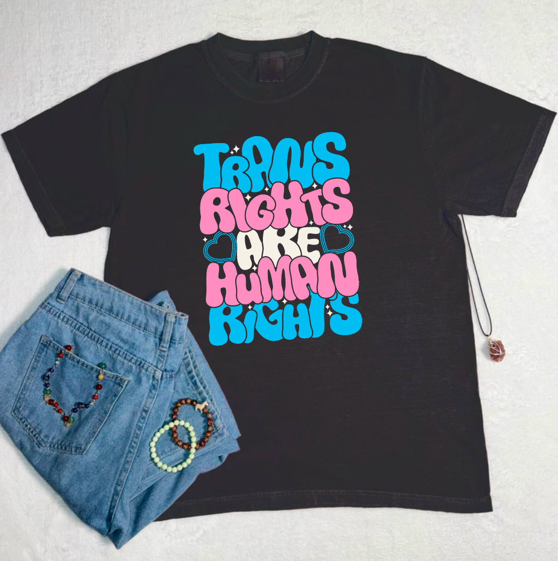 Trans Rights Comfort Colors Tee