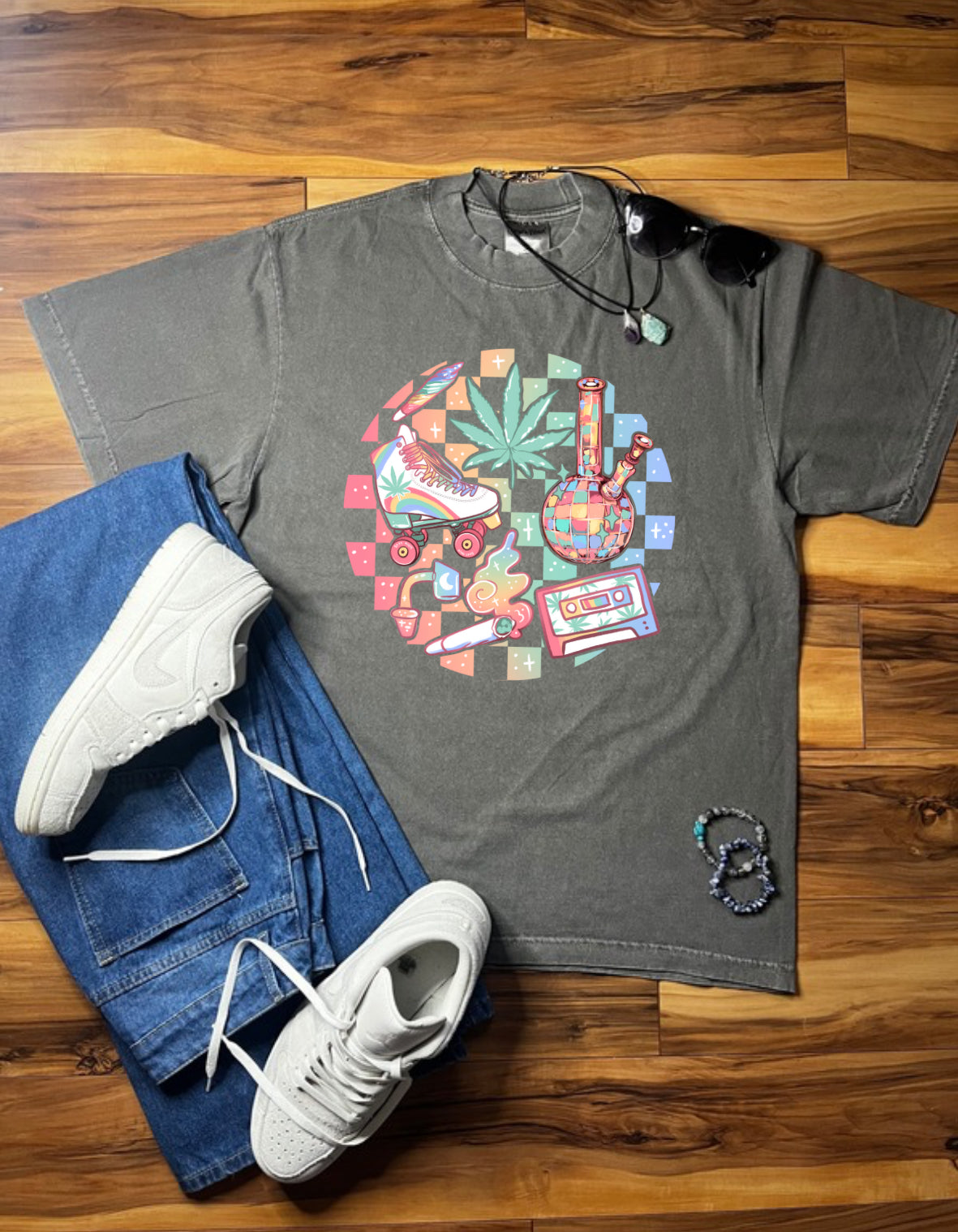 Retro 420 Shaka Wear Tee