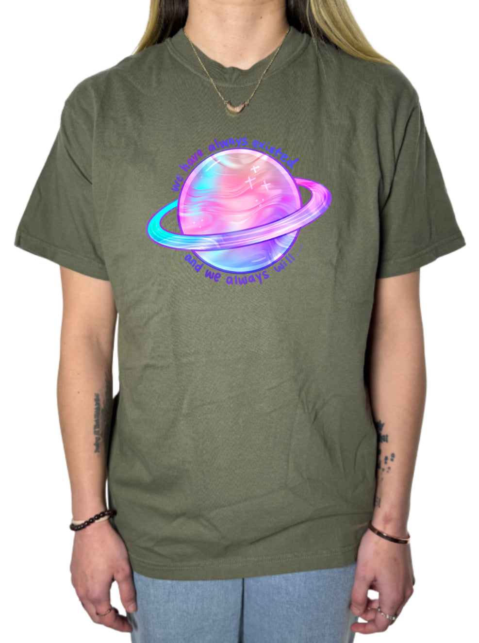 Always Existed Comfort Colors Tee
