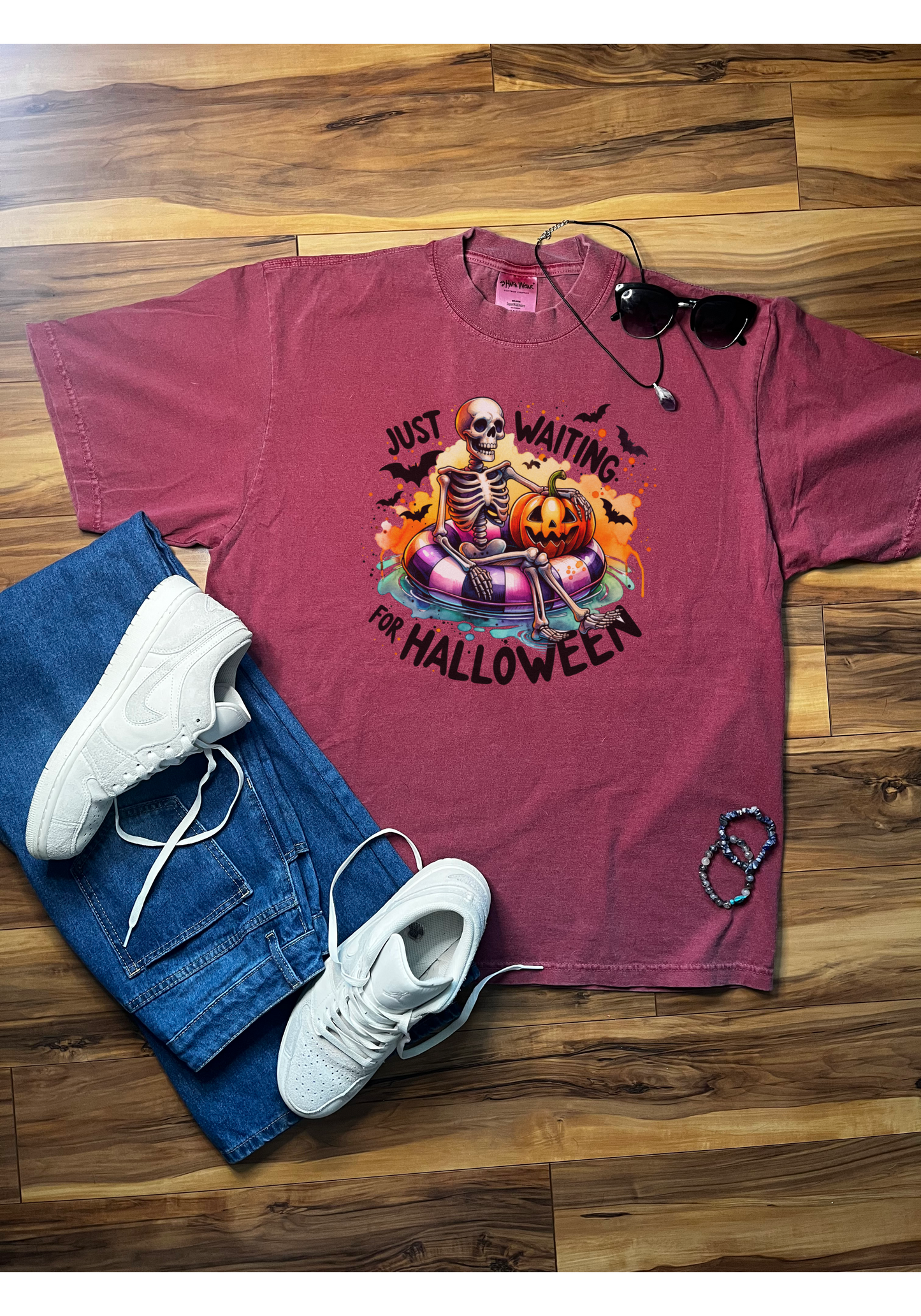Just waiting on Halloween Shaka Wear Tee