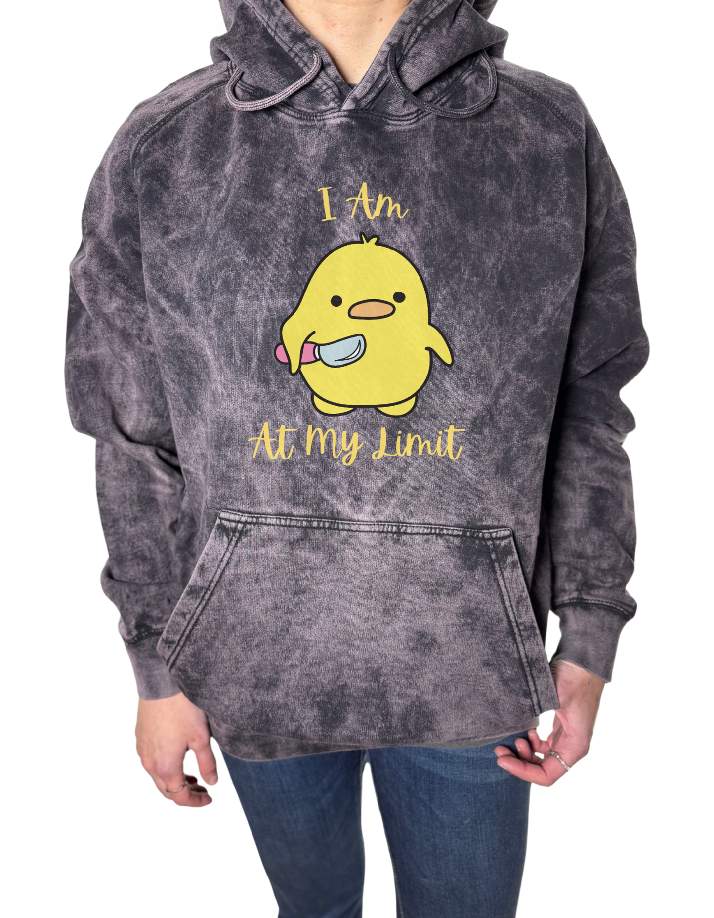 At My Limit Vintage Wash Hoodie