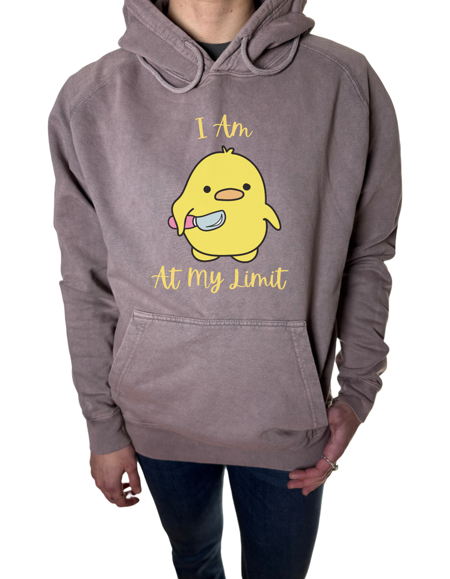 At My Limit Vintage Wash Hoodie