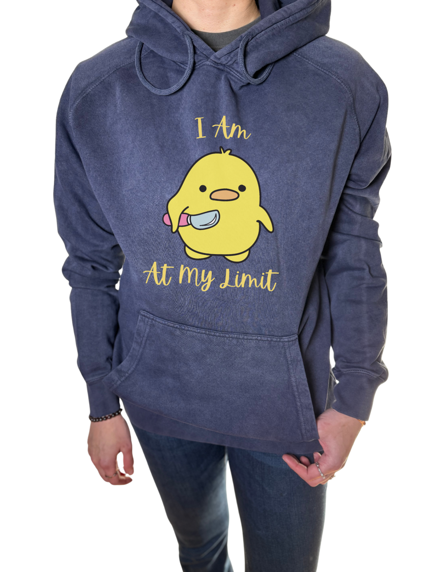 At My Limit Vintage Wash Hoodie
