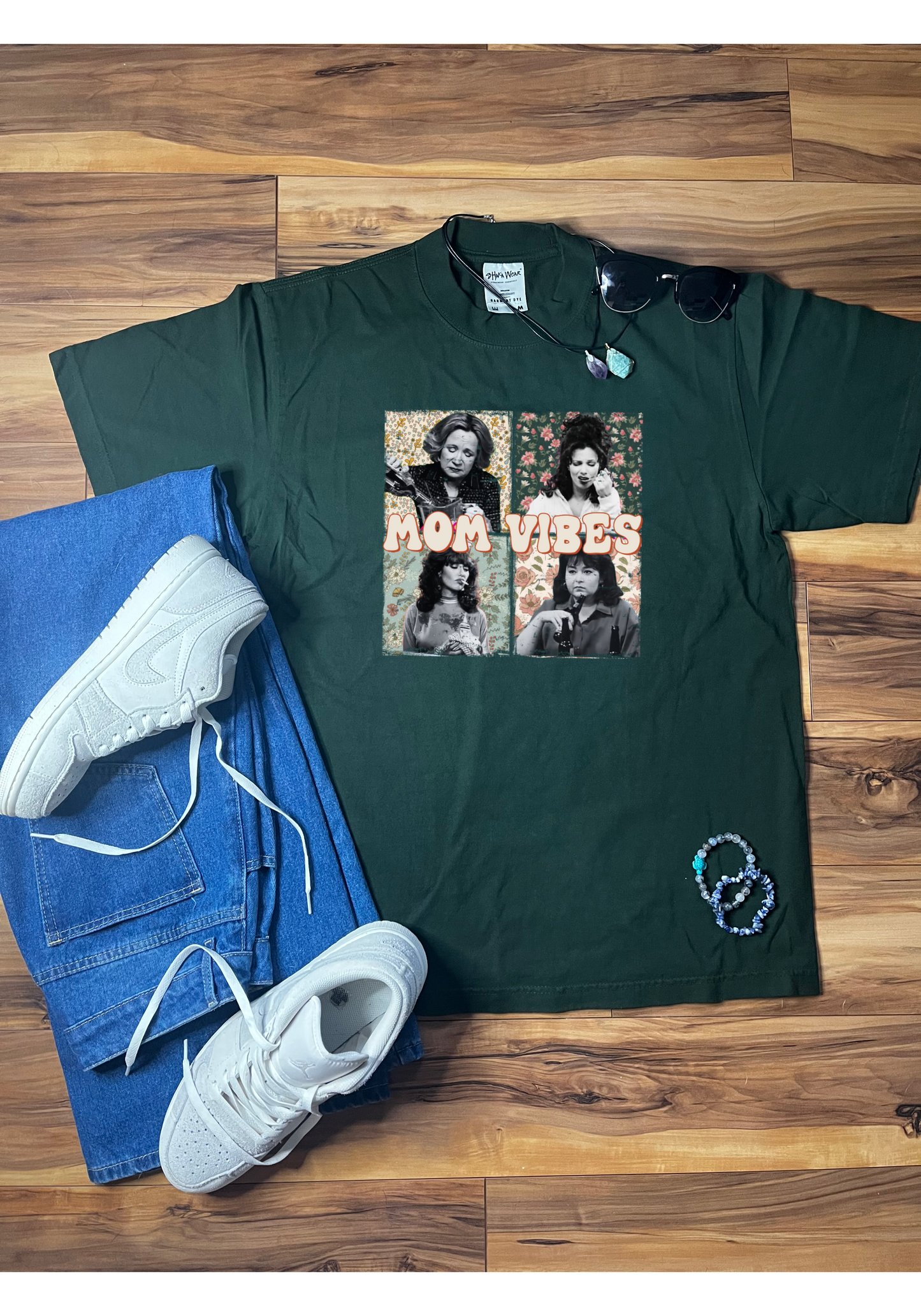 Mom Vibes Shaka Wear Tee