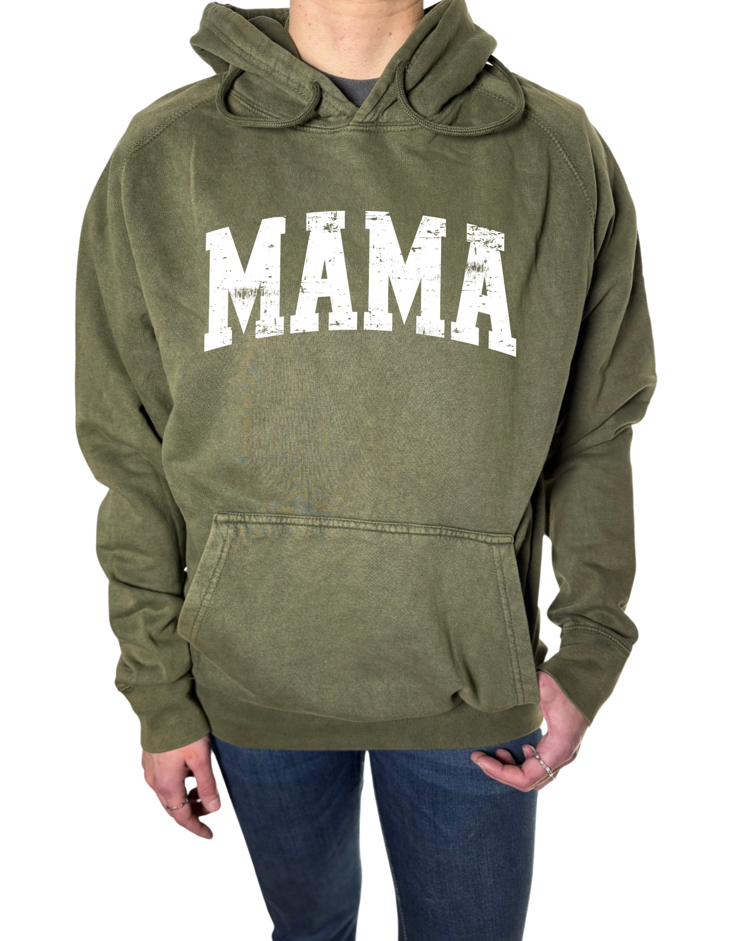 MAMA Vintage Wash Hoodie
