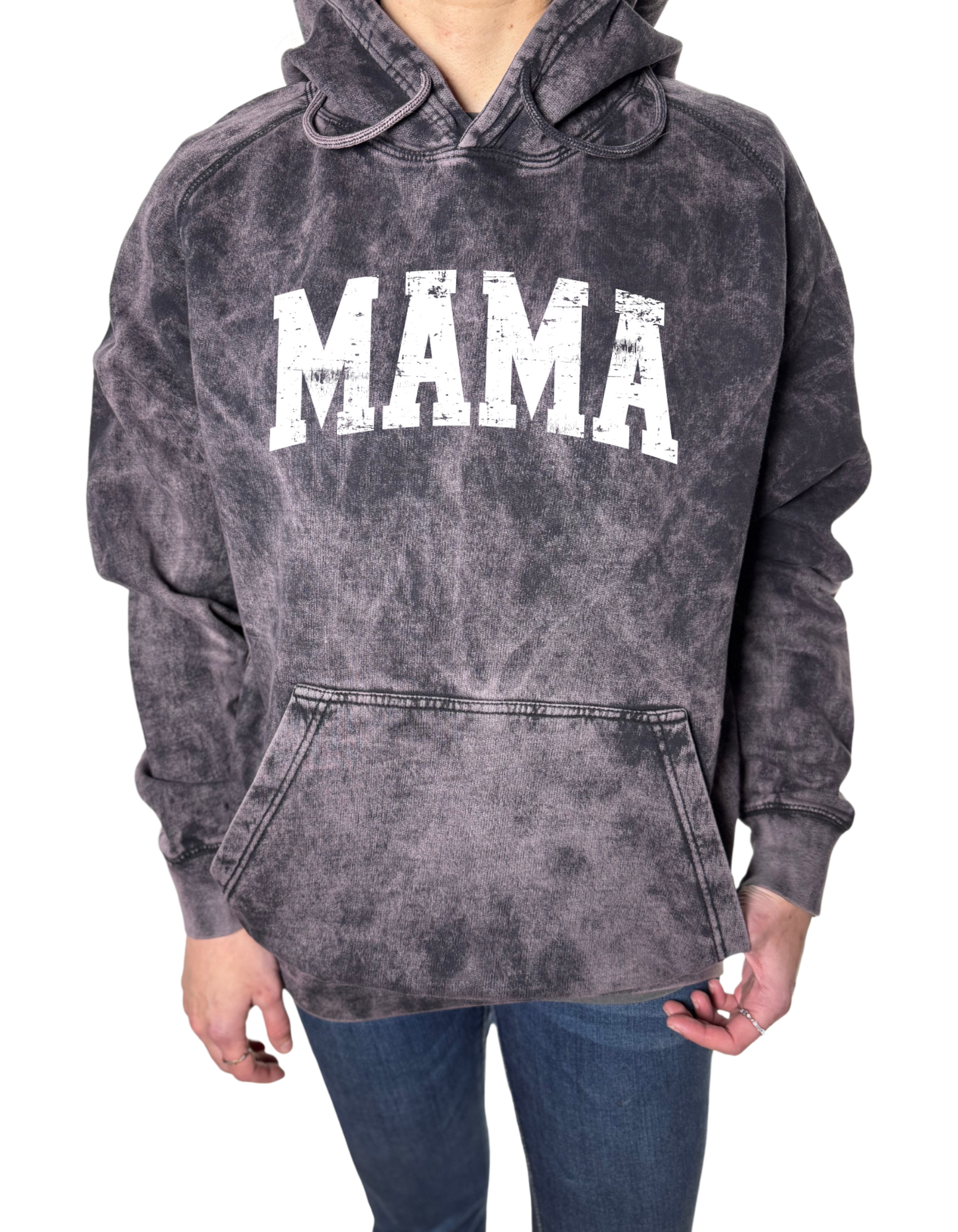 MAMA Vintage Wash Hoodie