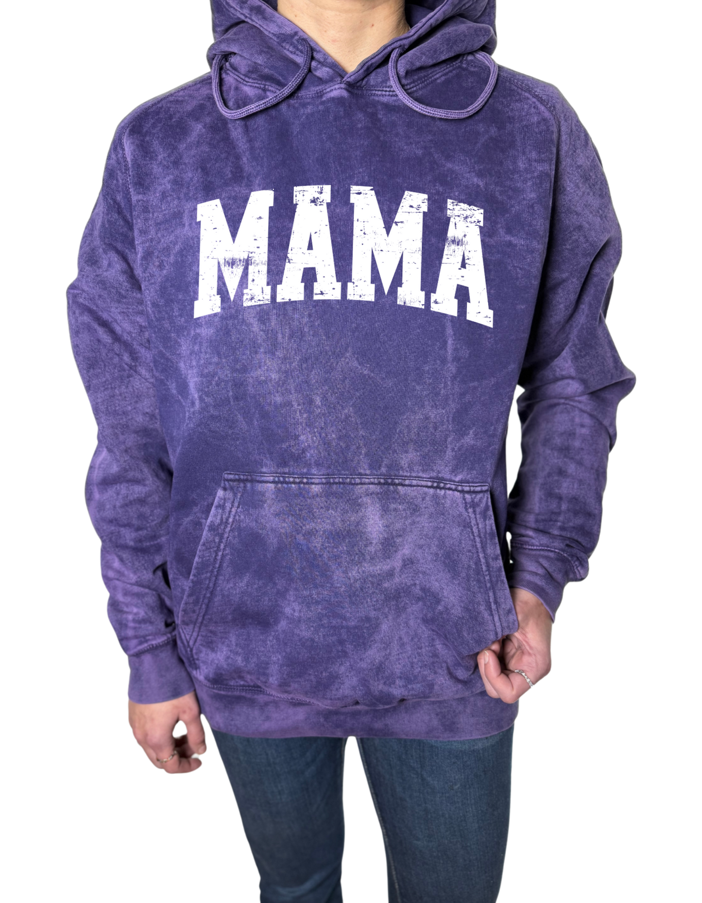 MAMA Vintage Wash Hoodie