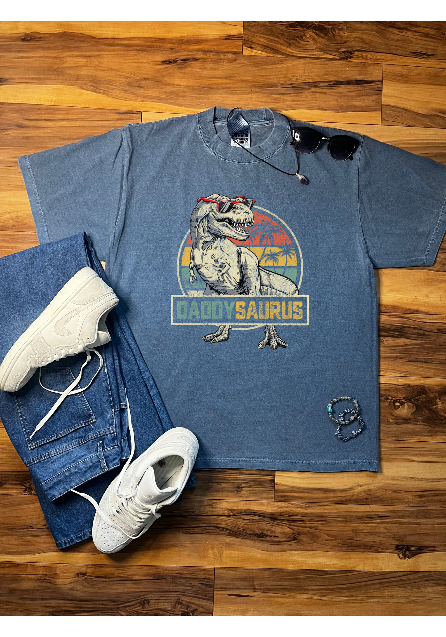Daddysaurus Shaka Wear Tee