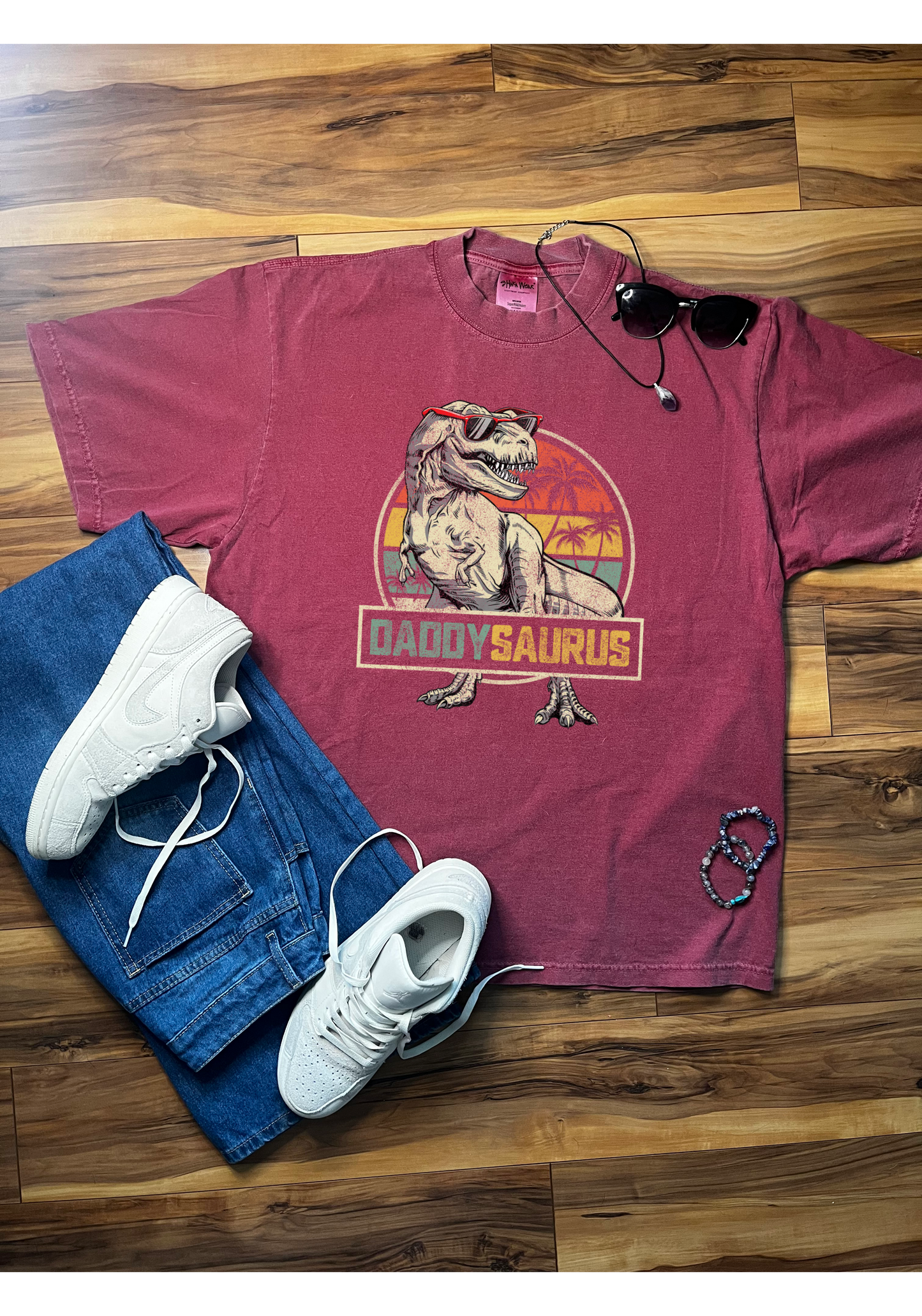 Daddysaurus Shaka Wear Tee