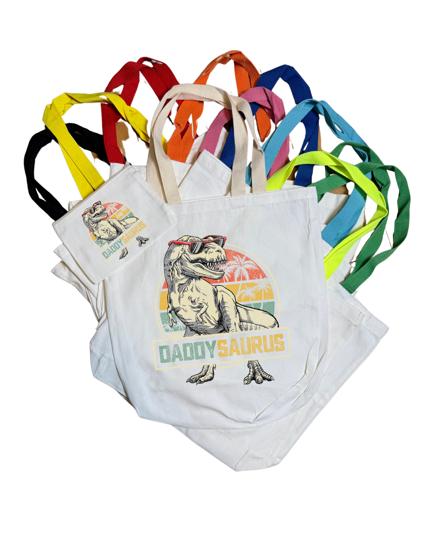 Daddysaurus Tote Bag