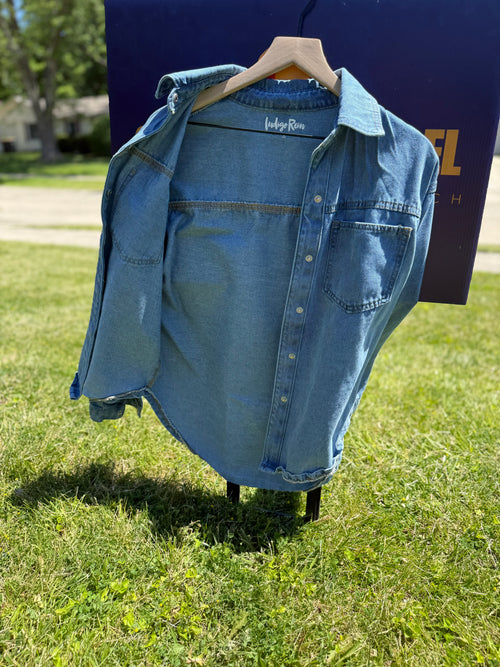 MGK Lost Americana Treading Water Upthrift Jean Jacket Size S