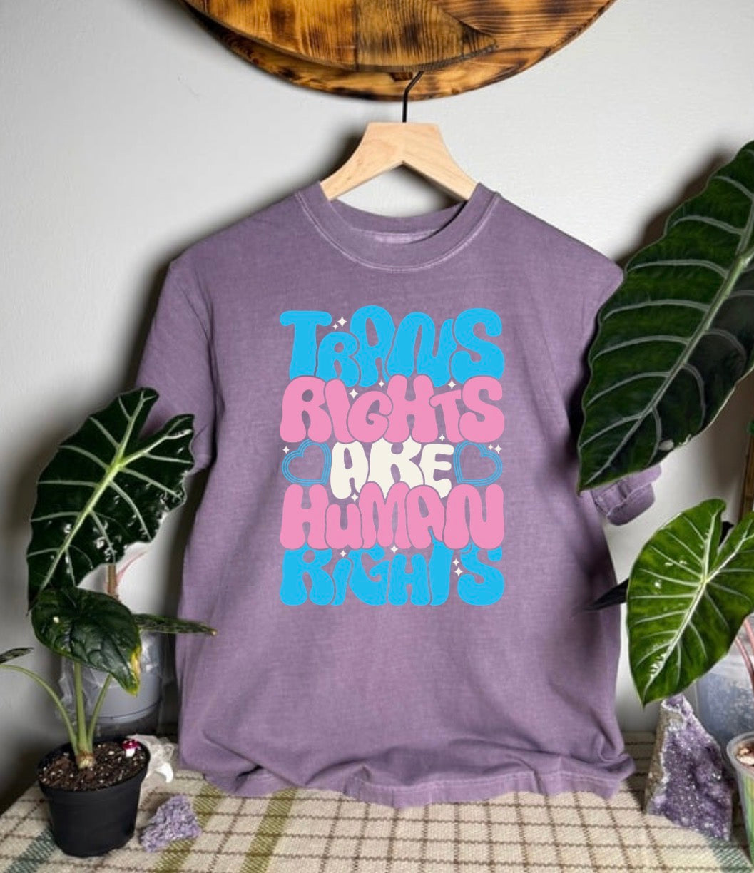 Trans Rights Comfort Colors Tee