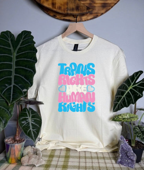 Trans Rights Gildan Tops