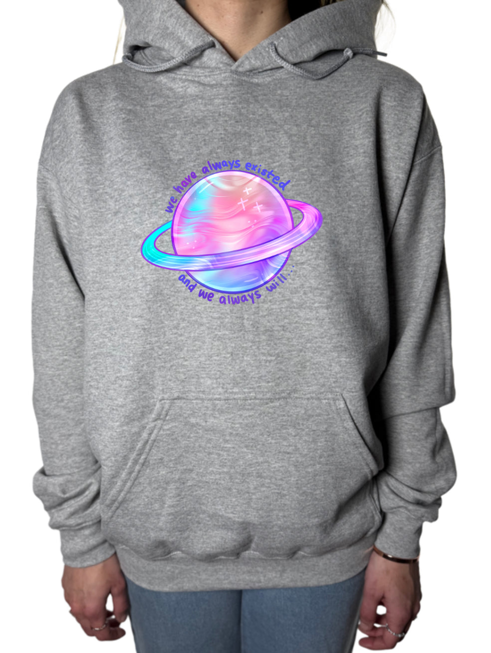 Always Existed Gildan Tops