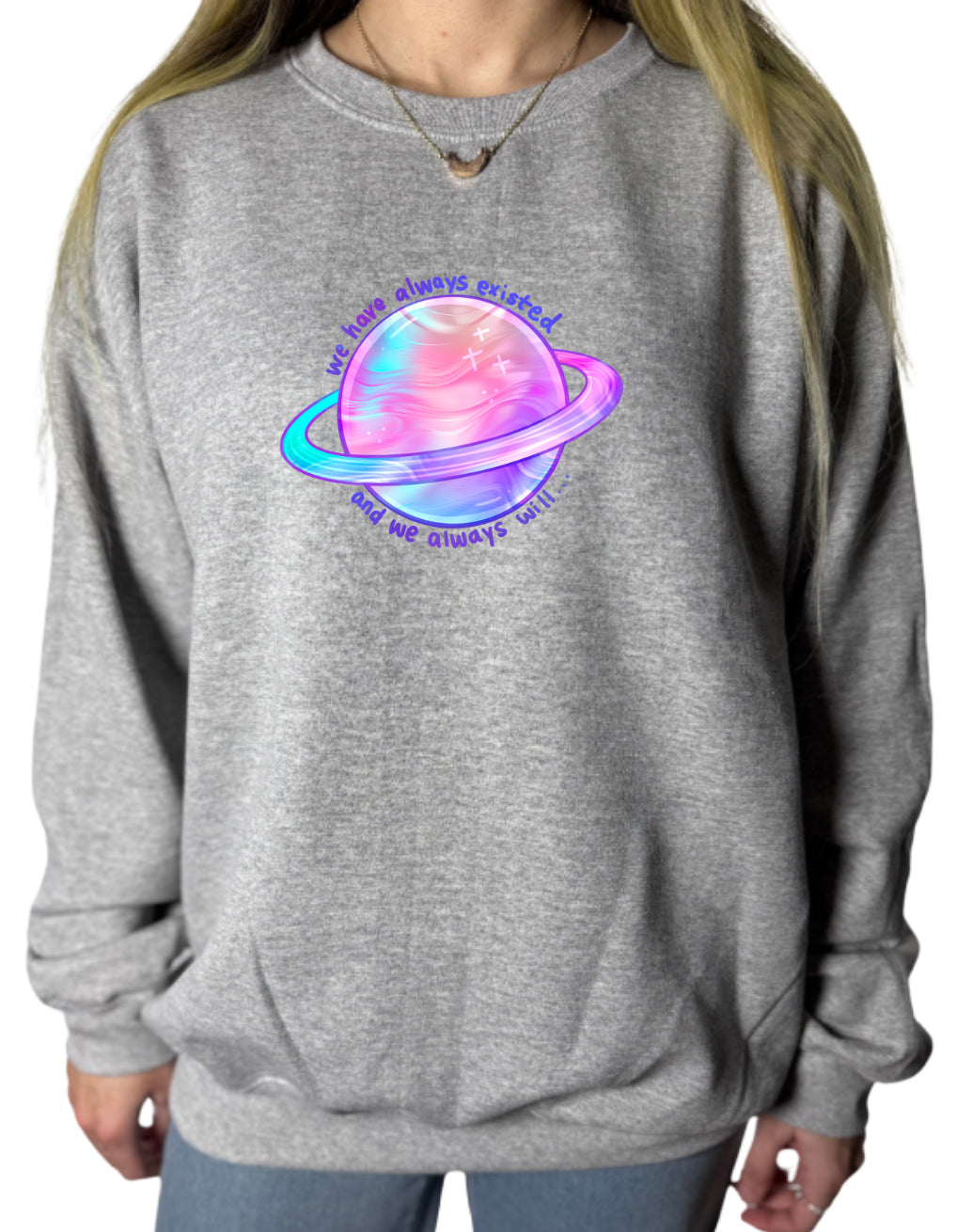 Always Existed Sublimation Gildan Top