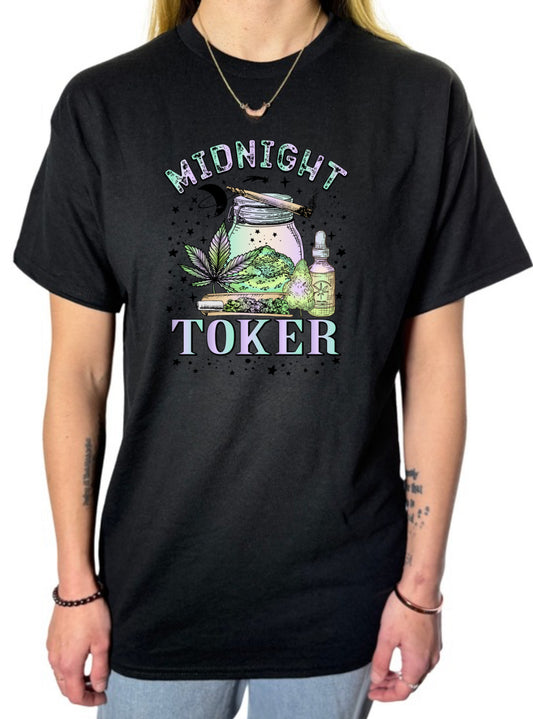 Midnight Toker Gildan Tops
