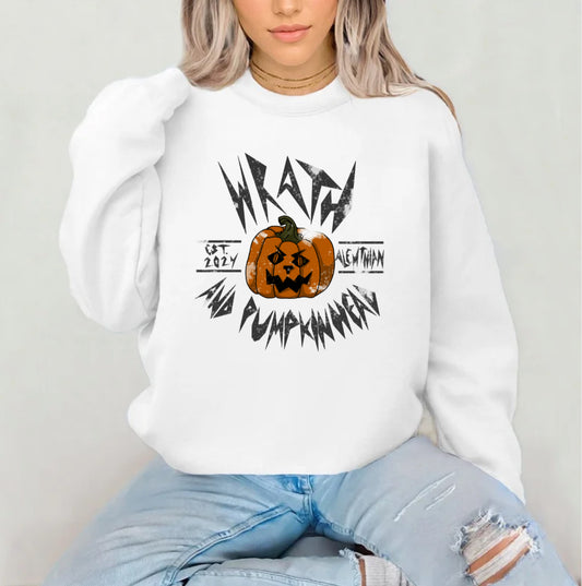 Officially Licensed Brea Lamb: Wrath and Pumpkinhead Sublimation Gildan Tops