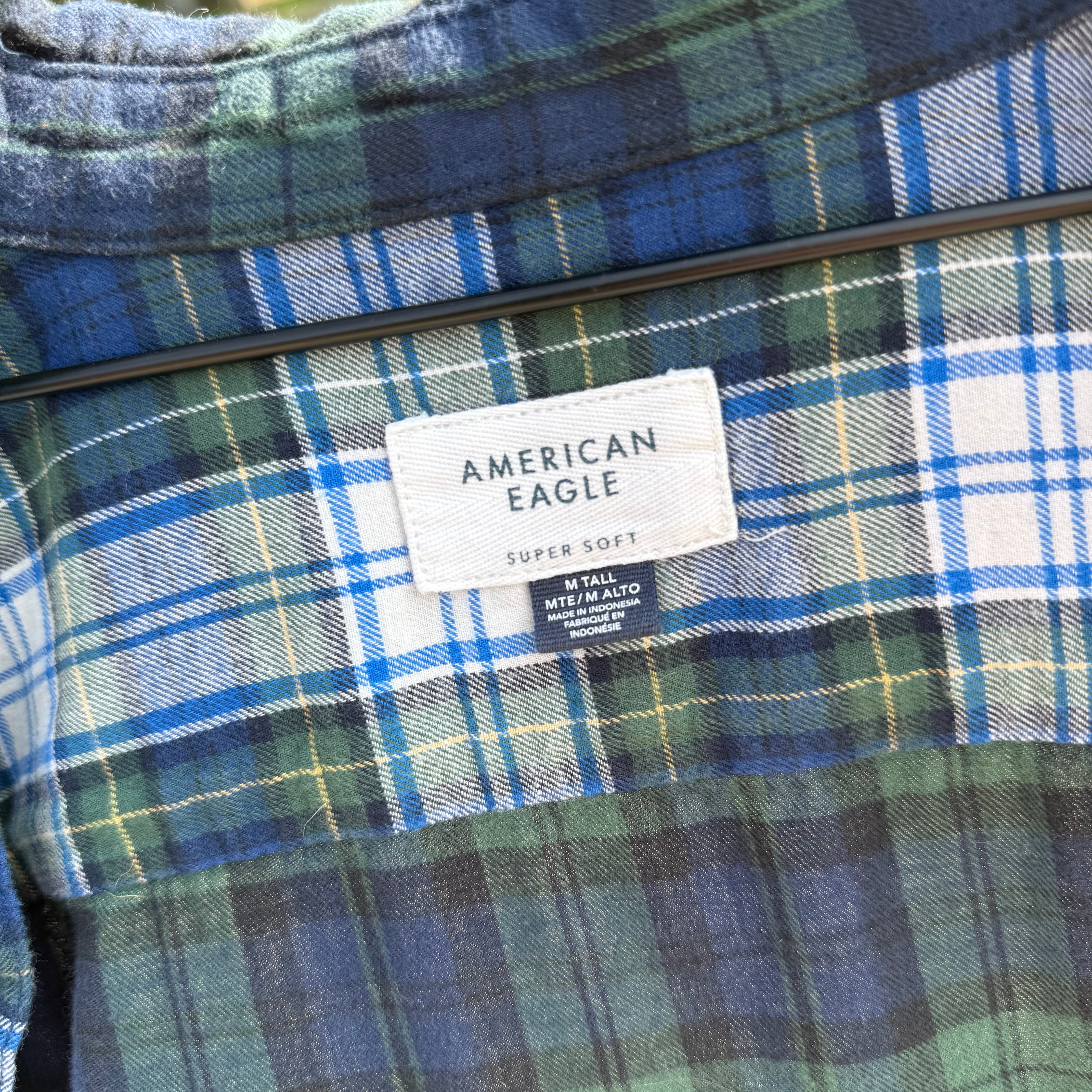 Honestav I’m A Lowlife Upthrift Flannel Size S/M