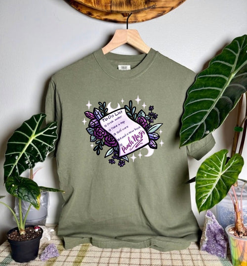 To Do List Comfort Colors Tee