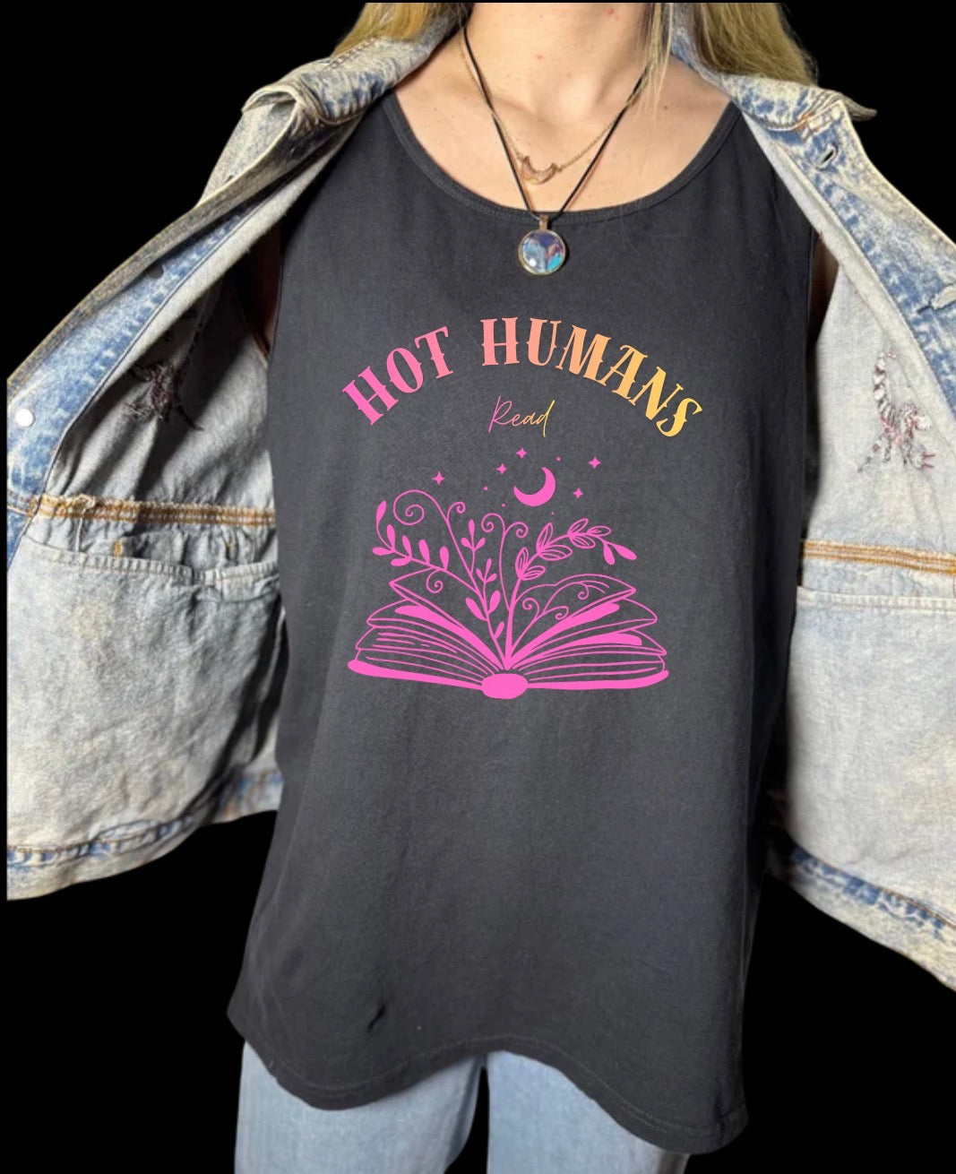 Hot Humans Read Tank
