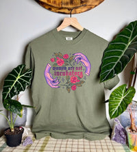 Women Are Not Incubators Comfort Colors Tee