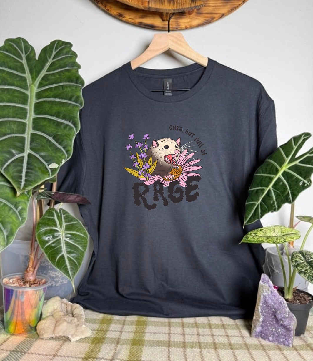 Cute But Full Of Rage Gildan Tops
