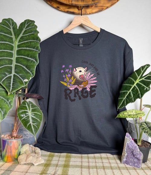 Cute But Full Of Rage Gildan Tops