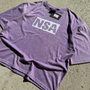 Still Learning To Walk On My Own NSA Purple Tee Size L