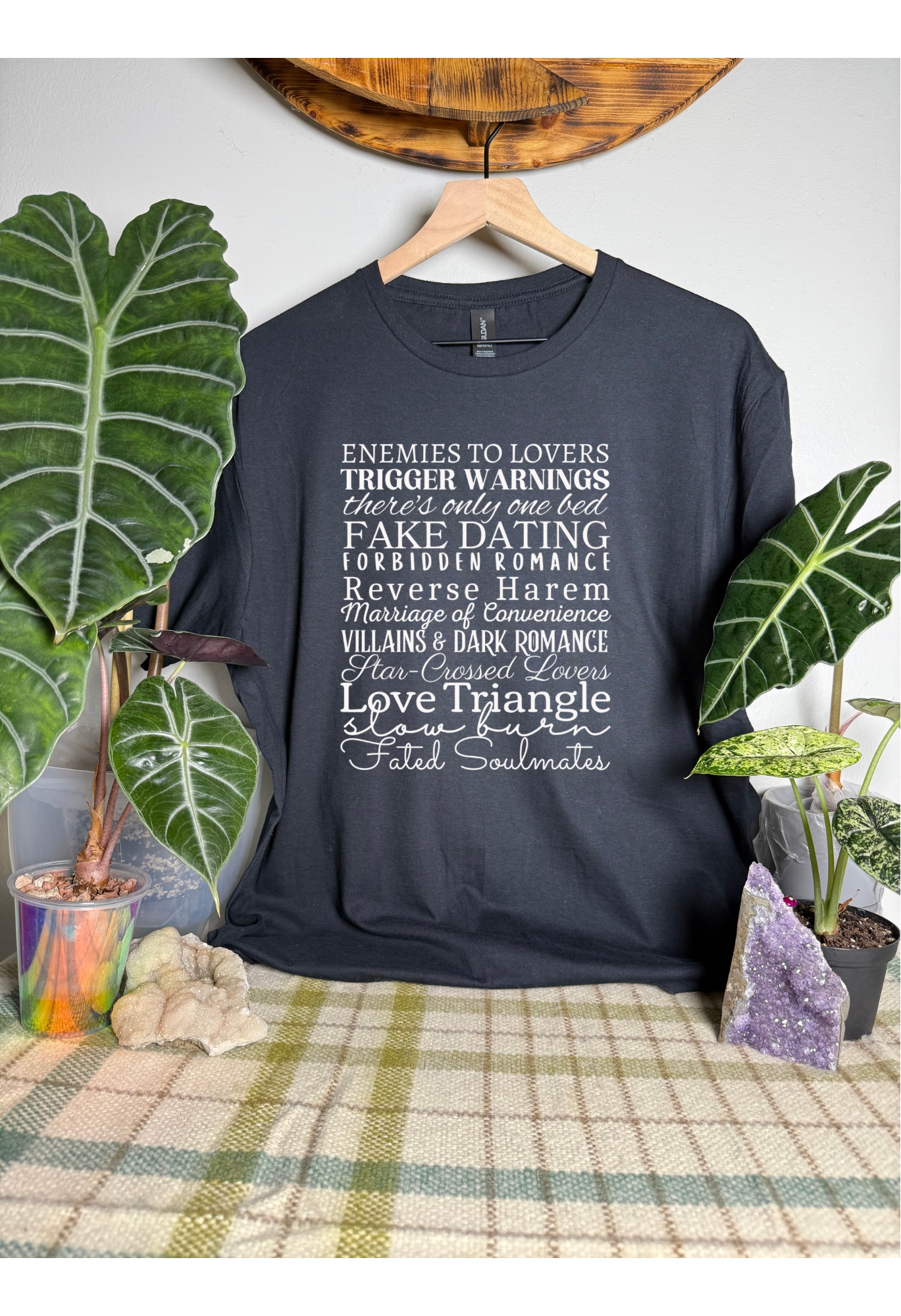 Bookish Tropes Gildan Tops