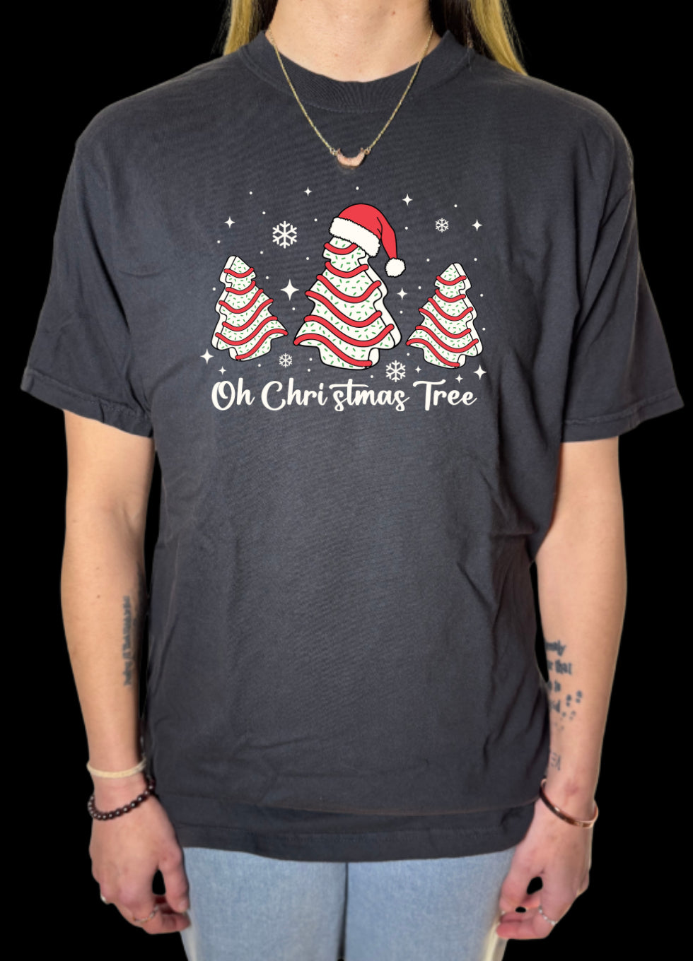 Oh Christmas Tree Comfort Colors Tee